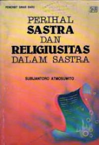Image of Perihal Sastra dan Religiusitas Dalam Sastra