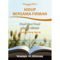 Image of Hidup Bersama Firman: pasal demi pasal seluruh Alkitab = Ayub-Kidung Agung