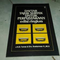 Image of Daftar Tajuk Subyek Untuk Perpustakaan edisi ringkas
