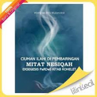 Image of Ciuman Ilahi di Pembaringan - Mitat Neshiqah: Eksegesis Pardes Kitab Kohelet