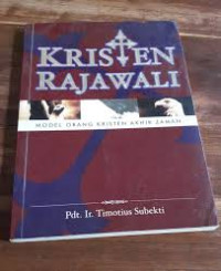 Image of Kristen Rajawali: Model Orang Kristen Akhir Zaman