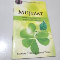 Image of Mujizat: makna dan isu-isu kontemporernya