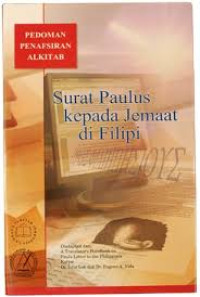 Image of Pedoman Penafsiran Alkitab: Surat Paulus kepada Jemaat di Filipi