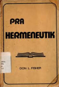 Image of Pra Hermeneutik