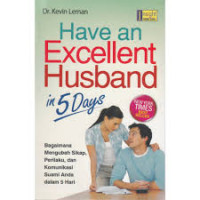 Image of Have an excellent husband in 5 days