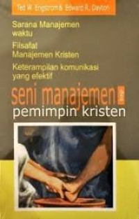 Image of Seni manajemen bagi pemimpin Kristen
