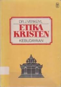 Image of Etika Kristen Kebudayaan