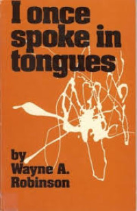 Image of I once spoke in tongues