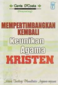 Image of Mempertimbangkan Kembali Keunikan Agama Kristen