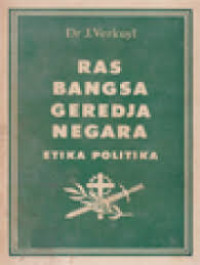 Image of Etika Politika: Ras, bangsa, geredja, negara