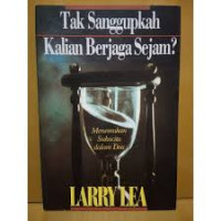 Image of Tak sanggupkah kalian berjaga sejam? menemukan sukacita dalam doa