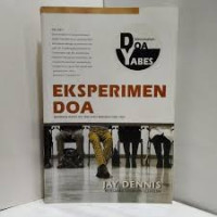 Image of Eksperimen doa